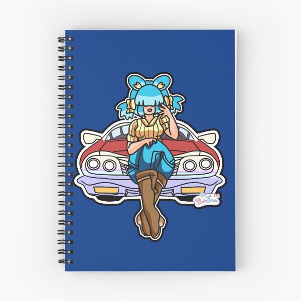 Aperçu de l'œuvre Pan Pan et la voiture rouge créée et vendue par PixieBunnnyShop.