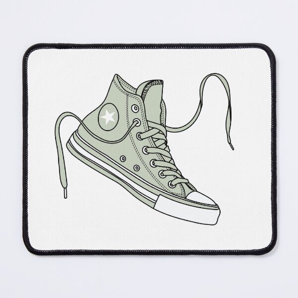Item preview, Almost aqua blue high tops designed and sold by MickeyEdwards.