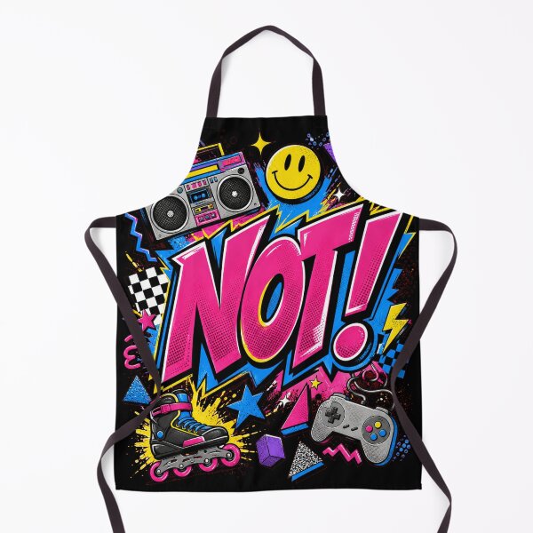 Item preview, Not! - Retro 90s Throwback designed and sold by Vintage Vibes by Paul Boyer.