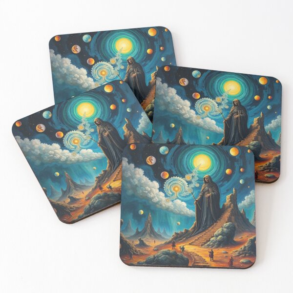 Item preview, Planetary Landscape with Colorful Sky designed and sold by RAISC.