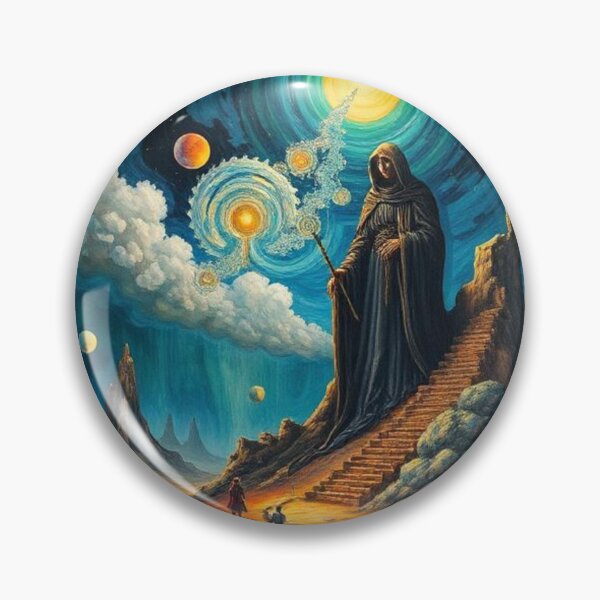 Item preview, Planetary Landscape with Colorful Sky designed and sold by RAISC.