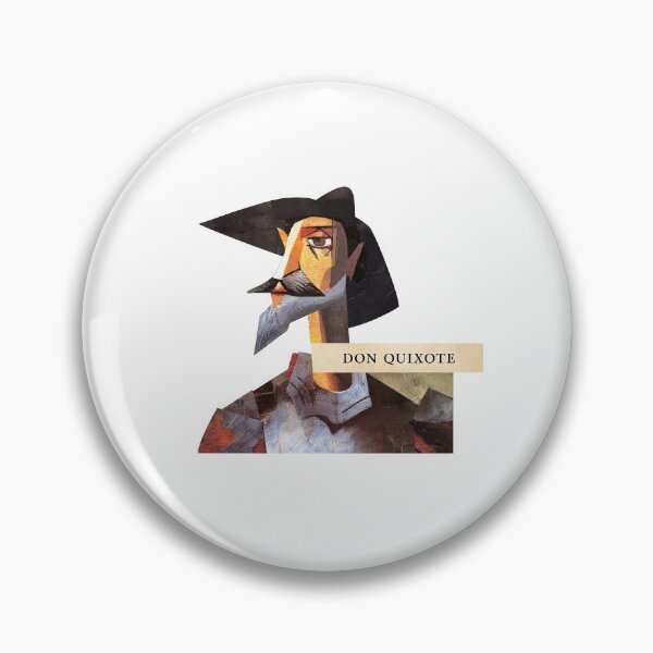 Item preview, Don Quixote – Cervantes | Literary Collage Portrait Art Print | Classic Novel Poster designed and sold by OzzFrequency.