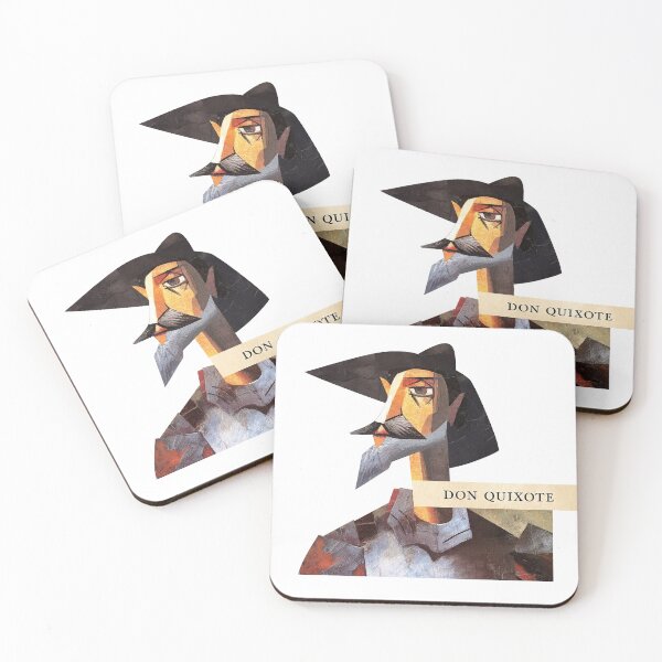 Item preview, Don Quixote – Cervantes | Literary Collage Portrait Art Print | Classic Novel Poster designed and sold by OzzFrequency.