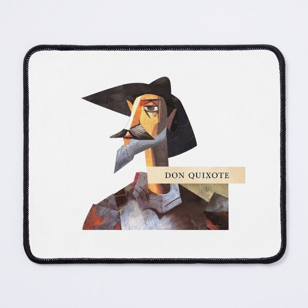 Item preview, Don Quixote – Cervantes | Literary Collage Portrait Art Print | Classic Novel Poster designed and sold by OzzFrequency.