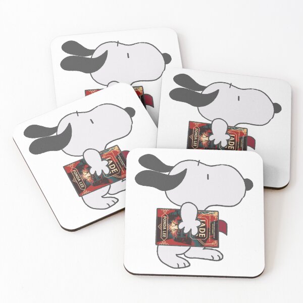 Item preview, snoopy reading jade war designed and sold by liveawhimsylife.