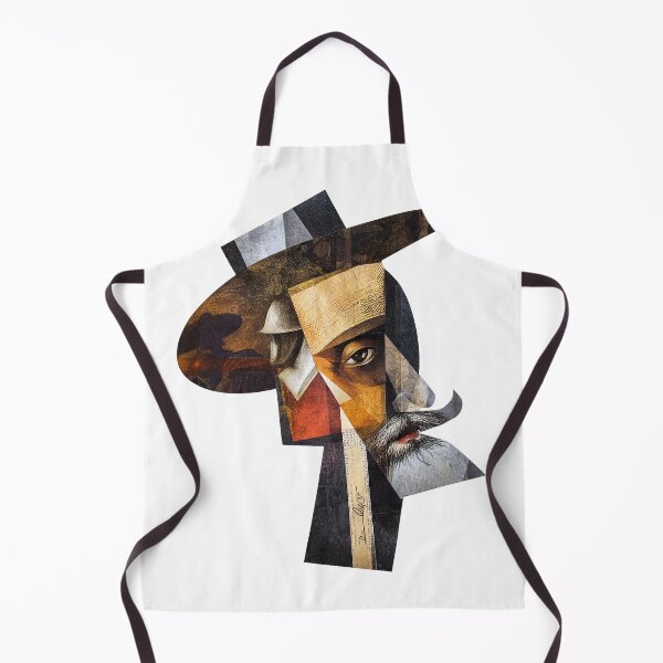 Item preview, Don Quixote – Cervantes | Literary Collage Portrait Art Print | Classic Novel Poster designed and sold by OzzFrequency.