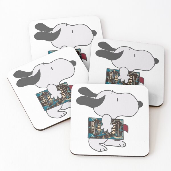 Item preview, snoopy reading jade legacy designed and sold by liveawhimsylife.