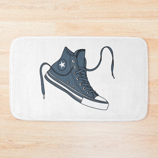Item preview, Blue fusion high tops designed and sold by MickeyEdwards.