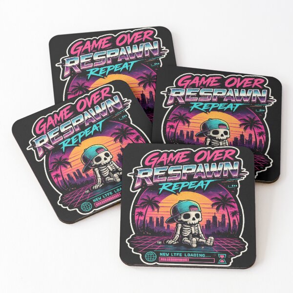 Item preview, Game Over Respawn Repeat designed and sold by Nol1ytv.