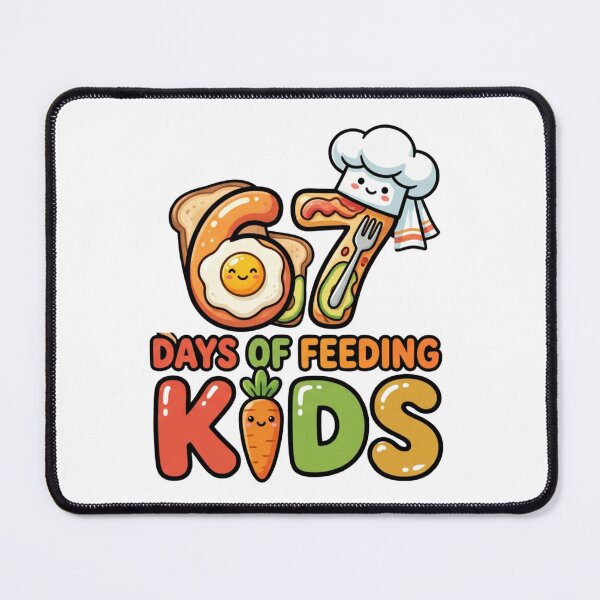 Item preview, funny lunch crew 67 days quote designed and sold by ArtDesignTp.