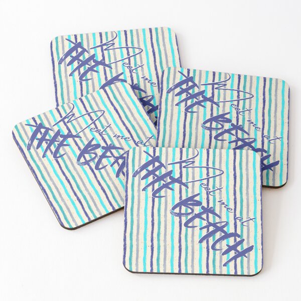 Item preview, Meet me at The Beach – Bold Summer Stripe Design designed and sold by NoemiMarozsan.
