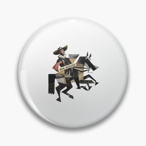 Item preview, Don Quixote – Cervantes | Literary Collage Portrait Art Print | Classic Novel Poster designed and sold by OzzFrequency.