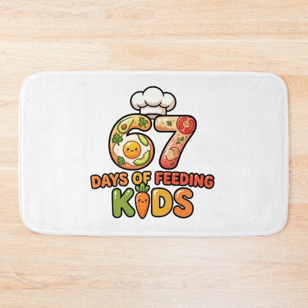 Item preview, feeding kids retro cafeteria quote designed and sold by ArtDesignTp.