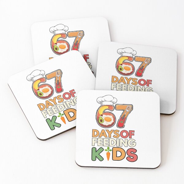 Item preview, school cafeteria worker feeding kids designed and sold by ArtDesignTp.