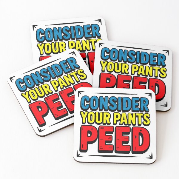 Item preview, Consider Your Pants Peed Funny Shock Humor T‑Shirt designed and sold by MerchlyMike.