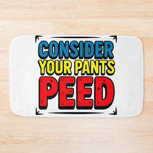 Item preview, Consider Your Pants Peed Funny Shock Humor T‑Shirt designed and sold by MerchlyMike.
