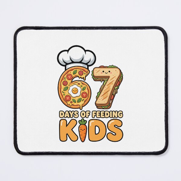 Item preview, 67 days school lunch lady retro quote designed and sold by ArtDesignTp.