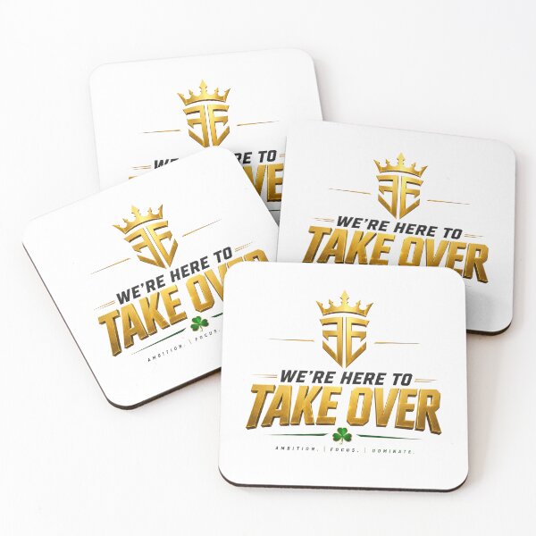 Item preview, We're here to take over MMA Quote T-Shirt Design designed and sold by Newthingzy.