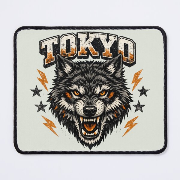 Item preview, Tokyo Thunder Wolf Streetwear designed and sold by SidTastic .