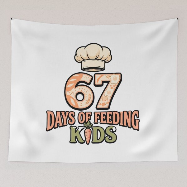 Item preview, funny cafeteria meme feeding kids designed and sold by ArtDesignTp.