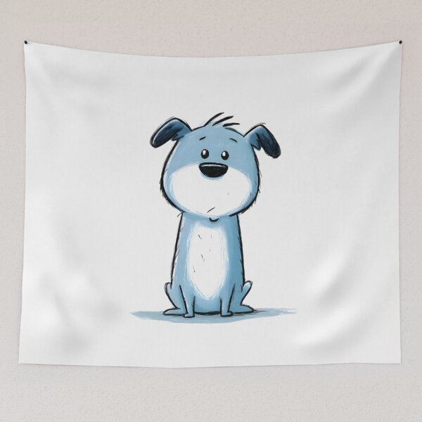 Item preview, Cute Happy Dog designed and sold by Retro Whimsy.