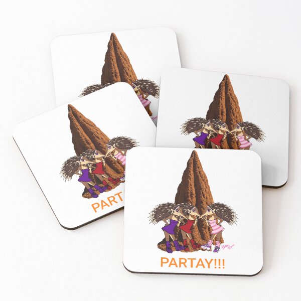 Item preview, Pandora, Charlene and Desire smash...a termite mound. designed and sold by BillabongBastards.