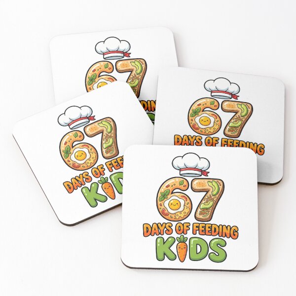Item preview, lunch lady 67 days school staff humor designed and sold by ArtDesignTp.