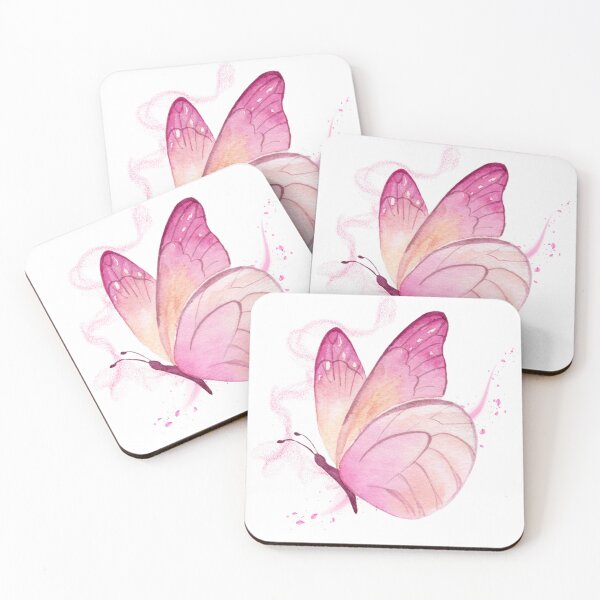 Item preview, Pink Watercolor Butterfly Dream Art designed and sold by Cutethings3.
