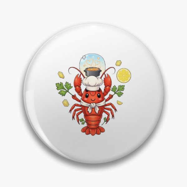 Item preview, Cute Crab Chef Cooking Illustration designed and sold by AbanoubStore.