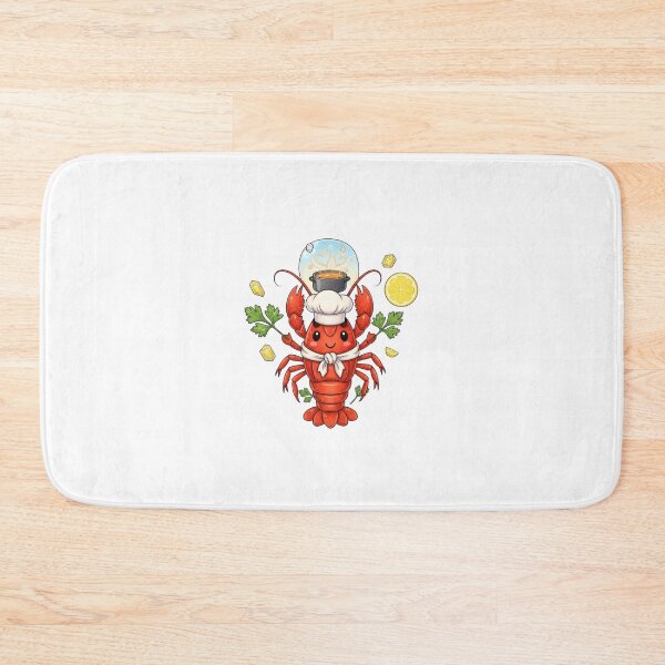 Item preview, Cute Crab Chef Cooking Illustration designed and sold by AbanoubStore.