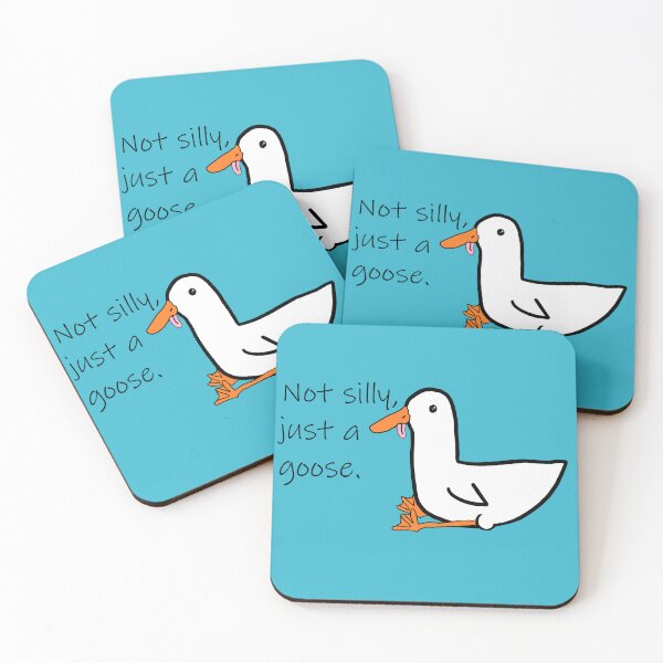 Item preview, Not Silly, Just a Goose designed and sold by KenziesHobbies.