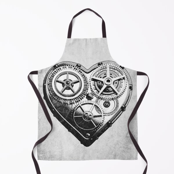 Item preview, Steampunk Clockwork Heart Gears Mechanical Love designed and sold by Ghoul Enterprises.