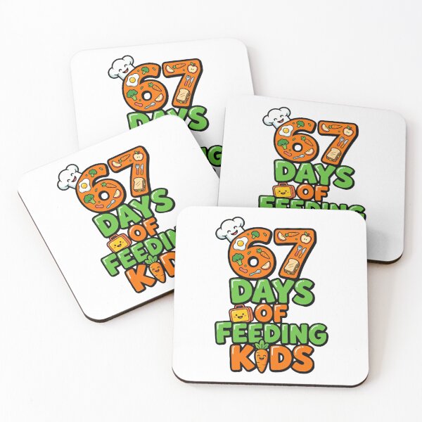 Item preview, cafeteria worker 67 days funny quote designed and sold by ArtDesignTp.
