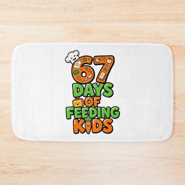 Item preview, cafeteria worker 67 days funny quote designed and sold by ArtDesignTp.