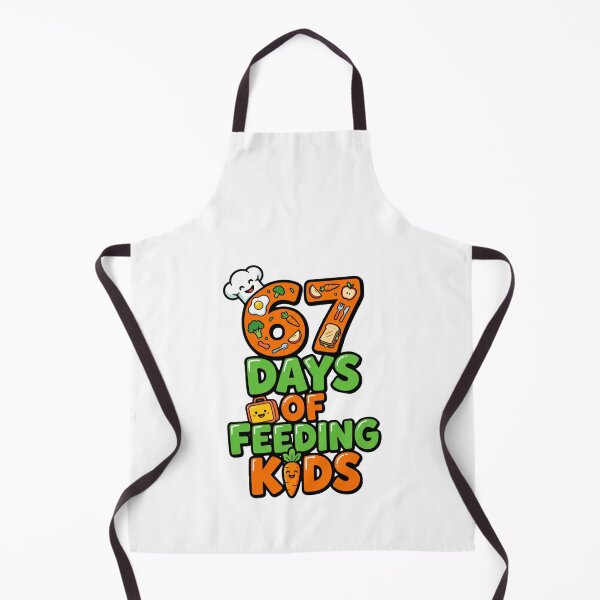 Item preview, cafeteria worker 67 days funny quote designed and sold by ArtDesignTp.