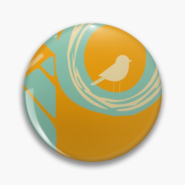 Item preview, The nests and birds E9 – geometric Design  designed and sold by StefanStudioArt.