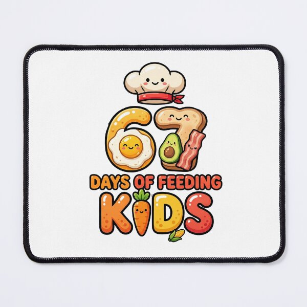 Item preview, retro lunch lady feeding kids meme designed and sold by ArtDesignTp.