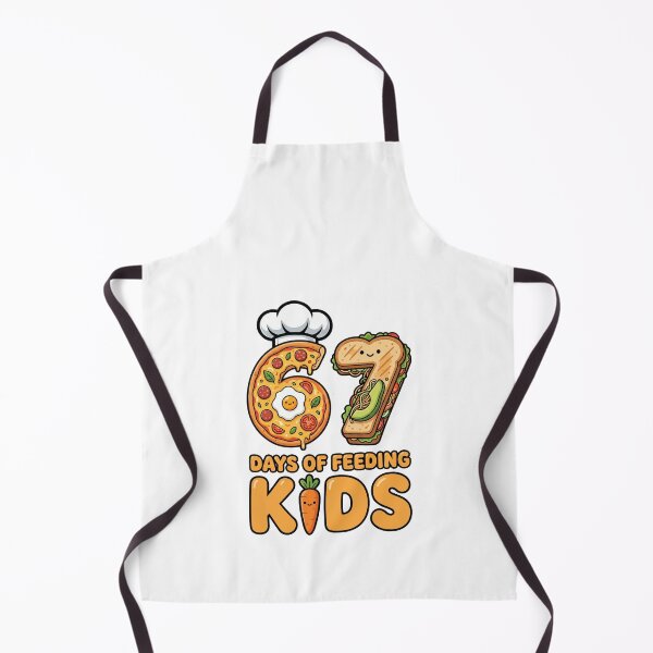 Item preview, 67 days feeding kids cafeteria humor designed and sold by ArtDesignTp.