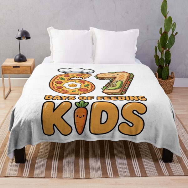 Item preview, 67 days feeding kids cafeteria humor designed and sold by ArtDesignTp.