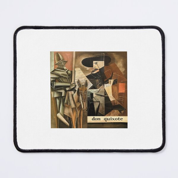Item preview, Don Quixote – Cervantes | Literary Collage Portrait Art Print | Classic Novel Poster designed and sold by OzzFrequency.