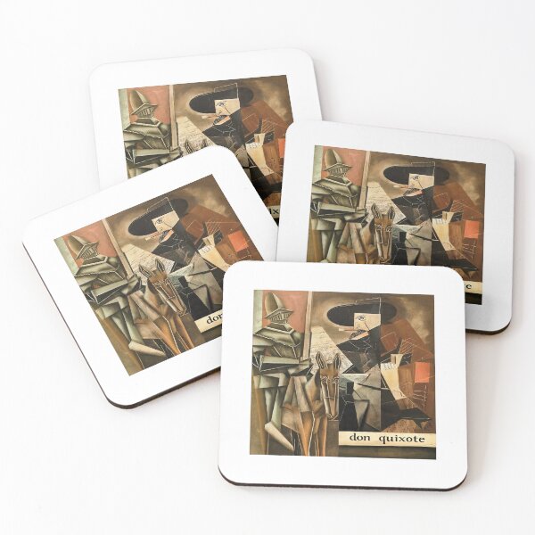 Item preview, Don Quixote – Cervantes | Literary Collage Portrait Art Print | Classic Novel Poster designed and sold by OzzFrequency.