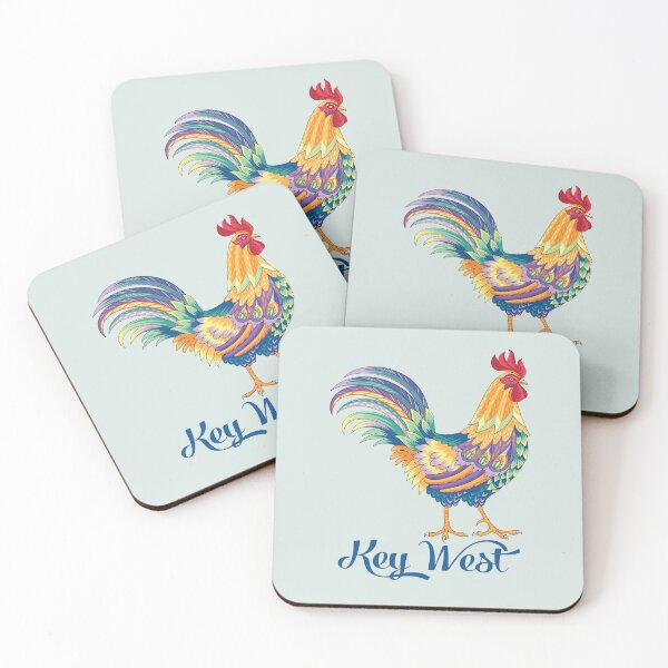 Item preview, Key West Pretty Rooster designed and sold by SalterDesigns.