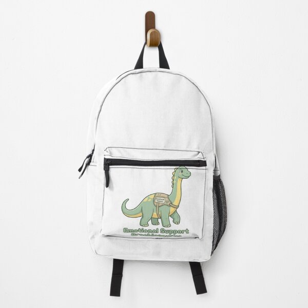 Item preview, Cute Emotional Support Brachiosaurus Dinosaur Funny Wholesome Sticker designed and sold by JeevanStickers.