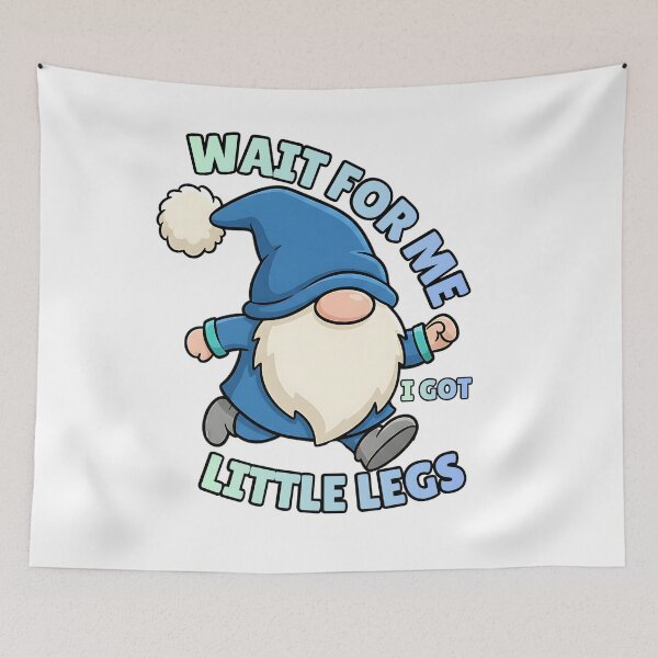 Item preview, garden gnome sarcastic little legs designed and sold by ArtDesignTp.