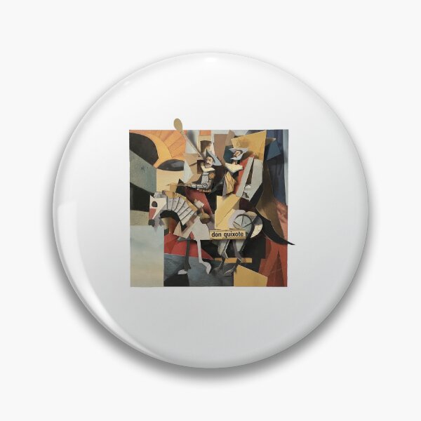 Item preview, Don Quixote – Cervantes | Literary Collage Portrait Art Print | Classic Novel Poster designed and sold by OzzFrequency.