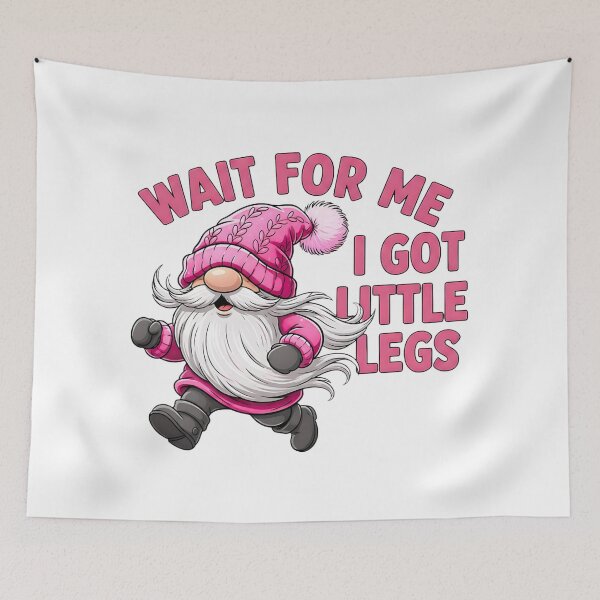 Item preview, little legs garden gnome joke designed and sold by ArtDesignTp.
