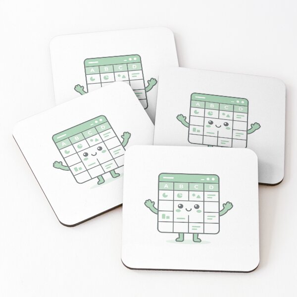 Item preview, Emotional Support Spreadsheet - Funny Office Humor Data Gift T-Shirt designed and sold by Art & Lifestyle Studio.