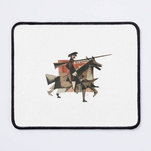 Item preview, Don Quixote – Cervantes | Literary Collage Portrait Art Print | Classic Novel Poster designed and sold by OzzFrequency.