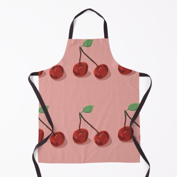 Item preview, Cherry Pink Dream Pattern – Stylized Cherries on Pink Background designed and sold by Kazewalk.