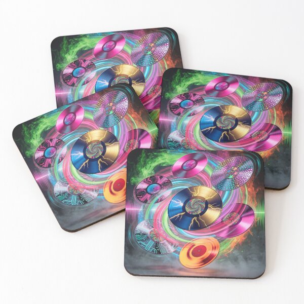 Item preview, Colorful record swirl designed and sold by Projektbro.